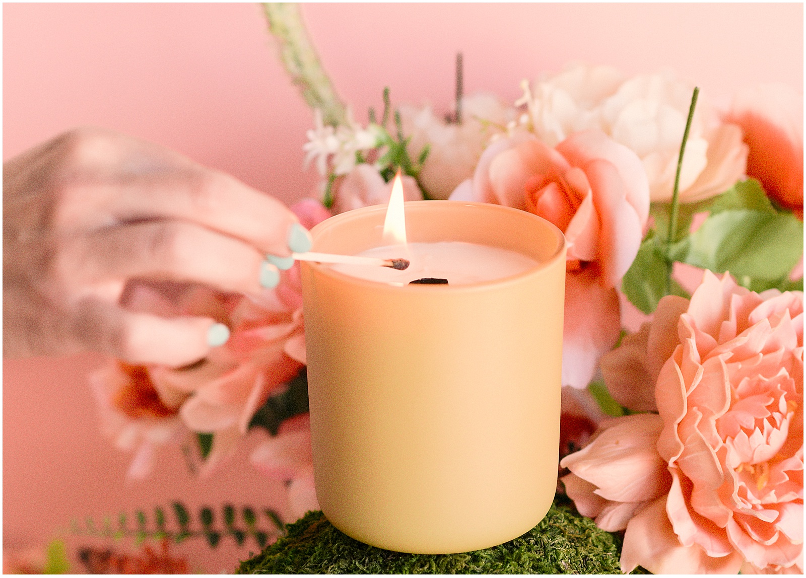 Summer candles by Sun & Moon Garden Botanicals