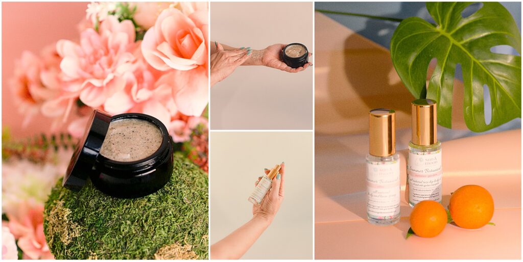 Summer fragrances and body products by Sun & Moon Garden Botanicals