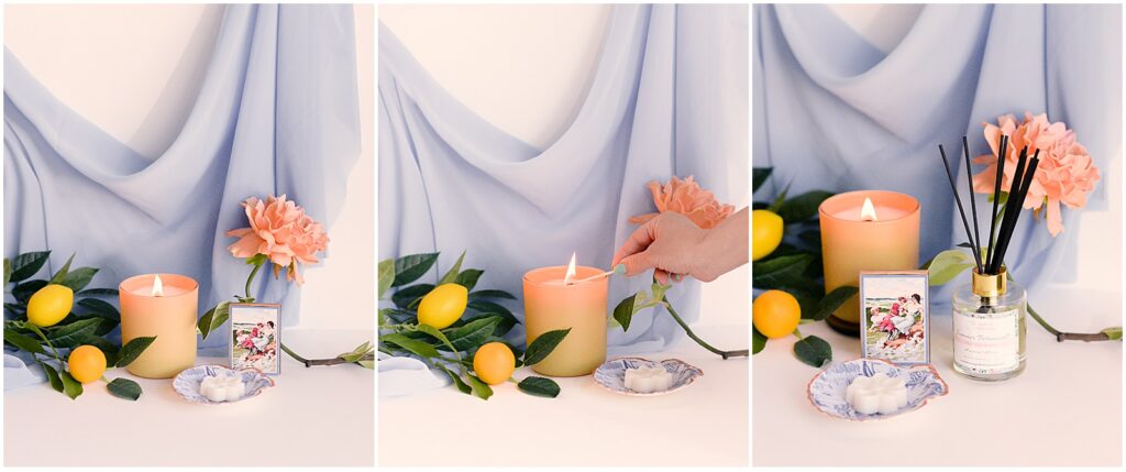 Non-toxic candles and fragrances for summer by Sun & Moon Garden Botanicals