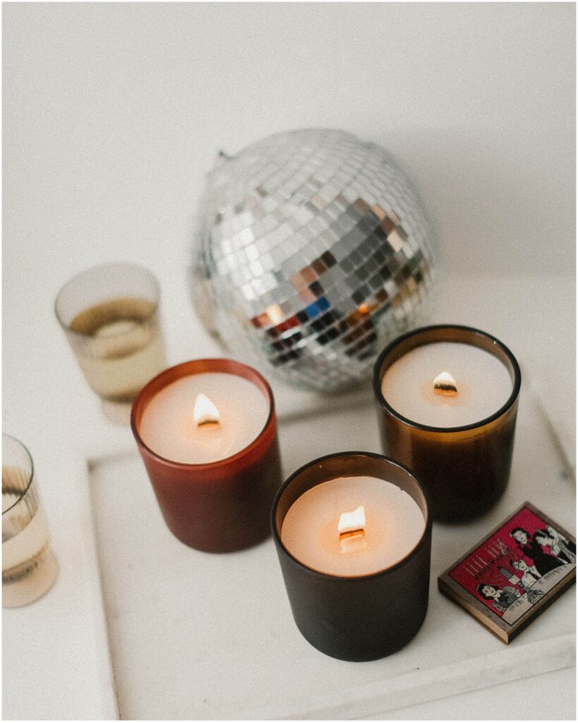 Brandied cherry scented candles